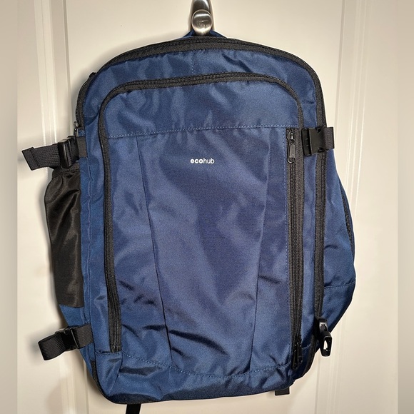 ECO HUB - Travel Backpack 🎒, Navy Blue, NWOT - Picture 5 of 14